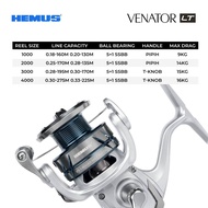 HEMUS VENATOR LT LIGHT AND TOUGH CONCEPT SPINNING Reel (POWER HANDLE)