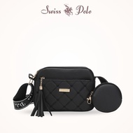 Swiss Polo Ladies Quilted Sling Bag - Multi Colour HNS 8202