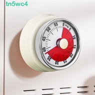 TN5WC4 Visual Timer, Stopwatch Alarm Clock Self-discipline Mechanical Timer, Small 60-Minute Magneti