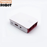 Official Raspberry Pi 3 Case for Raspberry Pi 3 Model B  Red/White  Pi 4 Model B  Red/White Box