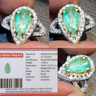Batu Zamrud Colombia Jamrud Emerald Colombia Minor Memo 1.026 crt