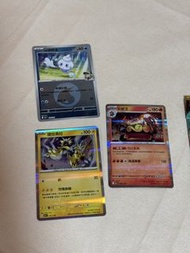 Pokemon Cards 炎武王/捷拉奧拉/迷你冰