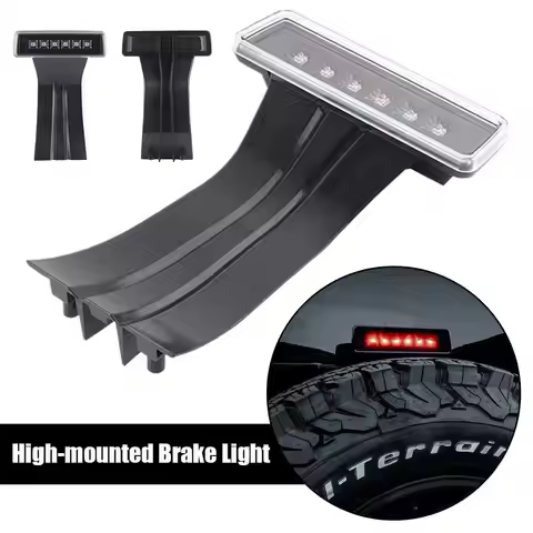 Red Car LED Third Brake Lights Bar Rear Parking Signal Lamp Truck High Mount Stop Warning Light for 