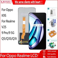 IPS For Realme 9 Pro 9 5G Q5 Q3s Q3t V25 Q3T LCD Display Touch Screen Panel Digitizer Assembly Repla