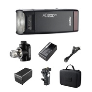 AD200Pro Pocket Flash 2.4G TTL Flash (Speedlite/Bare Bulb) Flash Strobe 1/8000s HSS Monolight with 2