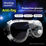 Anti-Fog Safety Goggles, Polycarbonate Lab Goggles with Adjustable Strap