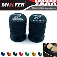 Motorcycle Accessories Aluminum Tire Valve Air Port Stem Cover Cap Plug For KAWASAKI Z800 Z 800 2012