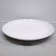 免運 大同圓平盤 36公分 大同強化瓷 台灣製 大同盤子 強化瓷 象牙白 餐盤出清 大同餐具 辦桌餐盤