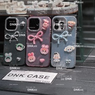 Crybaby mix bow charm phone case