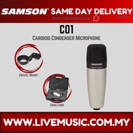 Samson C01 -Large Diaphragm Studio Condenser Microphone (CO1/C01U)