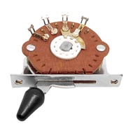 Oak Grigsby 3 Way Switches (Black Tip)