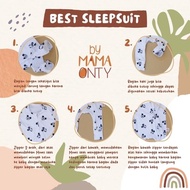 Ez Wear BYMAMAONTY - Sleepsuit Full SETGirl (2-Way Zipper)