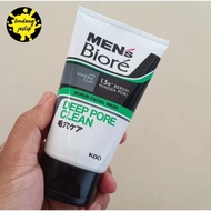Biore men scrub facial wash deep pore clean 100 grams