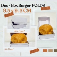 PLAIN Burger Box 1 Pack Contains 50 Pcs / PLAIN Burger Box Burger Box