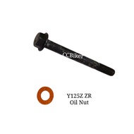 Oil Nut / Oil Bolt / 4T Nut / Oil Screw Minyak Engine Skru Yamaha Y125 Y125Z Y125ZR 125Z 125ZR