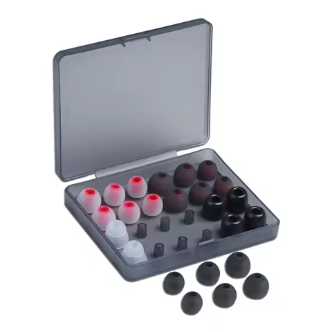 FiiO HS19 EarTips FiiO HS19 Silicone Replacement EarTips Pack Eartips