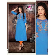 Fancy Embroidered Long Anarkali Kurtis For Women