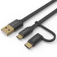 ORICO charging cable. 2-head charging cable. 2in1 charging cable (typeC and micro)