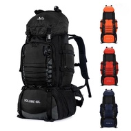 90L Hiking Backpack Camping Travel Backpack with Rain Cover Lightweight Travel Daypack for Touring