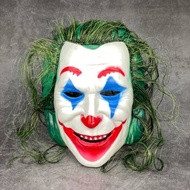 [SG Seller] Halloween Scary Clown Joker Mask Wig Cosplay Costume