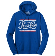 Men's Pepsi Hoodie - Hooded Pepsi Cola Soda Logo Sweatshirt