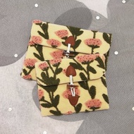 帕帕拉夏手工坊【手拿平板包】平板/iPad/收納包/外出包-粉紅綠茵