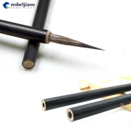 NOBELJIAOO 3Pcs Copper head Hook Line Paint Brush Watercolor Brush Chinese Calligraphy Artist Art St