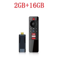 แท่งทีวี S96แอนดรอยด์10.0 ALLWINNER h313 2.4G/5G บลูทูธ WiFi รีโมทคอนโทรลเสียง HDR10 4K H.265 2GB 16GB กล่องทีวี Netflix