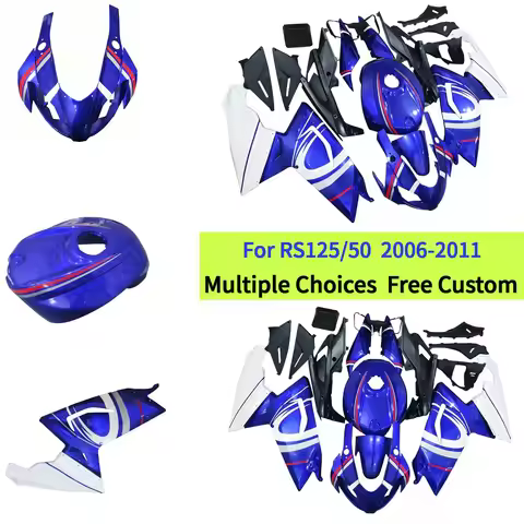 Aprilia RS125 Plastics Kit Motorbike Body Work Plastics Kit For Aprilia RS 125 2006-2011 RS125 06 07