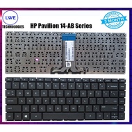KEYBOARD HP Pavilion 14-AB Series 14-AB000 14-AB100 14-AL 14-BA 14-BA 14-BK 14-BU Laptop Keyboard
