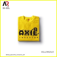 ♈ ✑ ♂ AR Tees Axie Infinity Investor Customized Shirt Unisex Tshirt for Women and Men