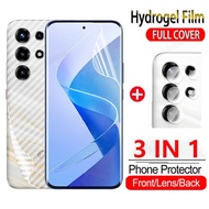 For itelS26Ultra 3 in 1 Hydrogel For itel S26 Ultra S26Ultra S 26 SuperS26Ultra itelS26 Ultra itelS2