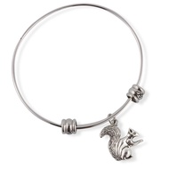 Emerald Park Jewelry Squirrel Fancy Bangle
