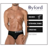 ByFord London 3Pcs Modal Spandex Mini Brief (BUB709M)