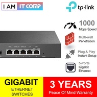 TP-LINK TL-ER7206 5 Ports SafeStream Gigabit Multi-WAN VPN Router Desktop Switch - Dual Band