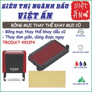 Ink pad to replace Trodat 4911P4 stamp ink tray (Ink tray code 6/4911)