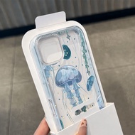 Blue Jellyfish 2In1 Latest Casing Samsung A26 A36 A56 5G A07 A17 5G A57 A27 5Gs25 S26 Ultra Plus A32