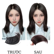 10cm Hairline Clip-in Wig – 2 Solid, Natural, Easy-to-Use Key Clips