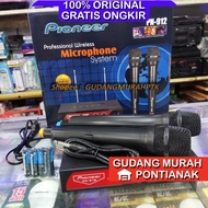 Mic Kenwood Pioneer PN 912 2 mic wireless tanpa kabel microphone tanpa