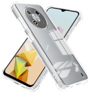 For ZTE A73 Airbag Shockproof Phone Case For ZTE Blade A73 4G 5G Case Clear Soft Silicone Bumper For