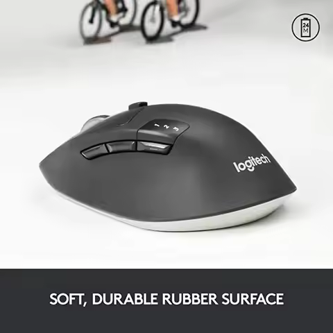 Logitech M720 wireless Bluetooth mouse dual-mode laptop desktop computer office cross screen multi d
