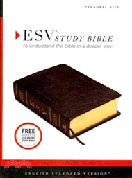 Holy Bible ─ English Standard Version Personal Size Genuine Leather Black