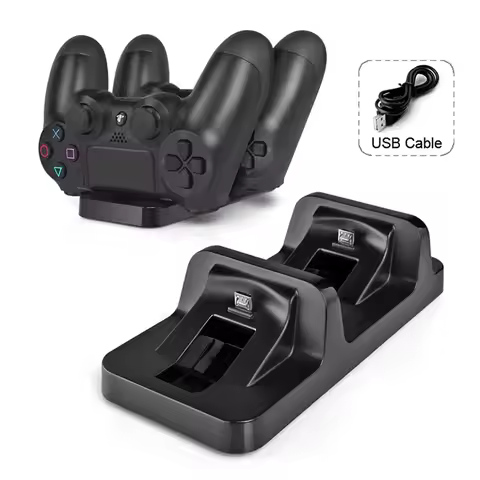 Dual Charge Dock For PS4 Controller Charging Stand Holder For Sony PlayStation 4 Wireless Gamepad Co