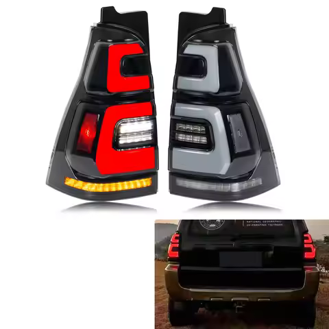 LED Tail Lights for Toyota 4Runner 2003-2009 4th Gen SR5 TRD Off-Road Sequential Turn Signal Rear La