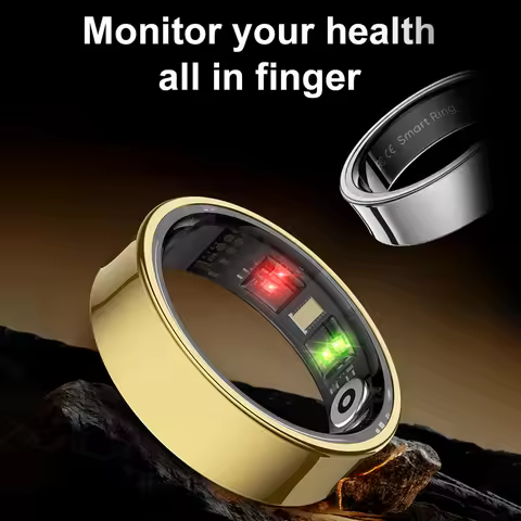 R09 Smart Ring Waterproof Sport Health Ring Heart Rate Blood Oxygen Sleep Monitoring Sleep Ring with