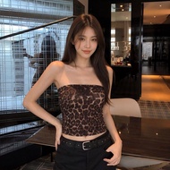 Leopard Print Top Leopard Print Vest Leopard Print Sling Polka Dot Top Design Top Leopard Print Wome