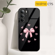 HP Latest Realme C75 2024 Phone Glass Softcase Camera Protect Phone Case [MG37]