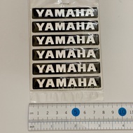 STRAIGHT PLASTIC YAMAHA LETTERS SIZE 8CM