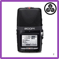 Portable USB Handheld Recorder - ZOOM H2n with Dual Microphone Modes and 3-Year Extended Warranty