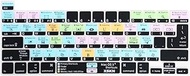 XSKN Mac OS X English Silicone Shortcuts Keyboard Cover Skin for Touch Bar Models 2019 New MacBook P